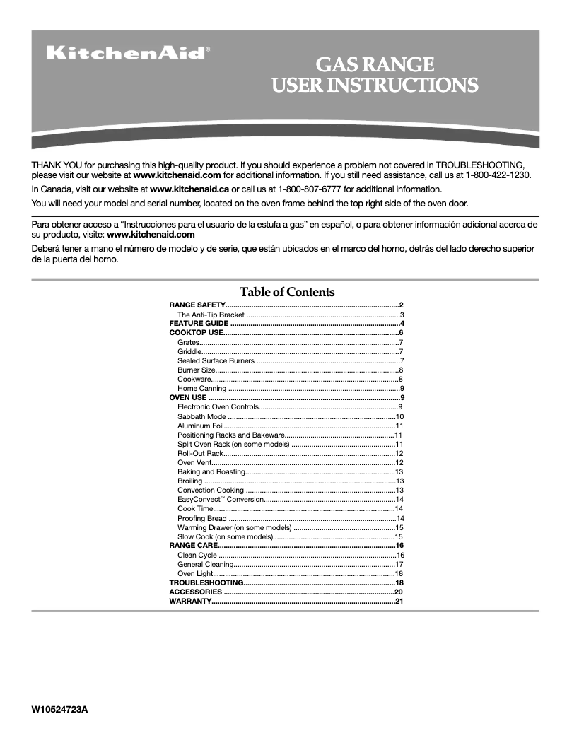 Image de la première page du manuel de l'appareil KGRS308BSS