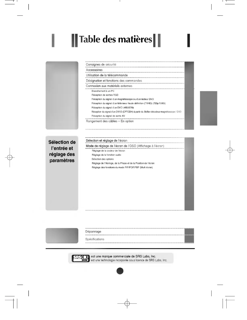 Page 1 of the manual User Manual LG M5500C
