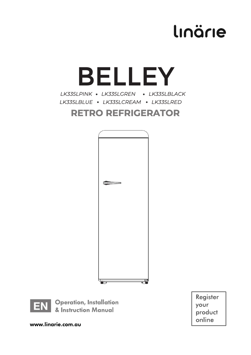 Page n°1 - Manuel utilisateur Linarie Belley LK335L