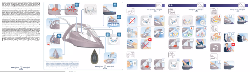 Page n°1 - Manuel utilisateur Tefal FV5615E0