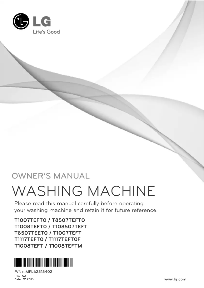 Página 1 del manual Manual de usuario LG T1008TEFTM