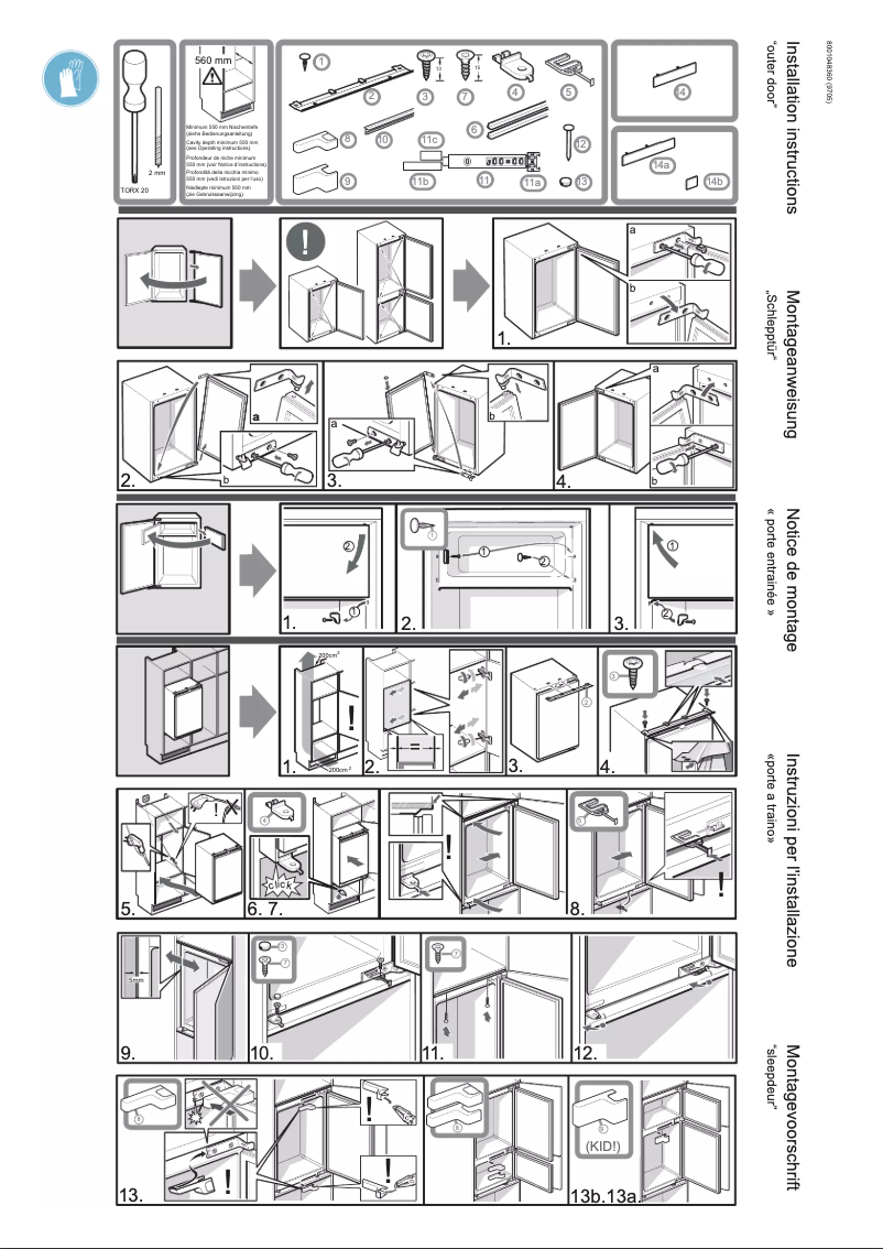 Page 1 de la notice Guide d'installation Constructa CK65753