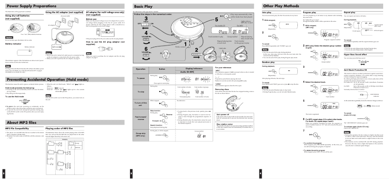 Image de la première page du manuel de l'appareil XLPM5