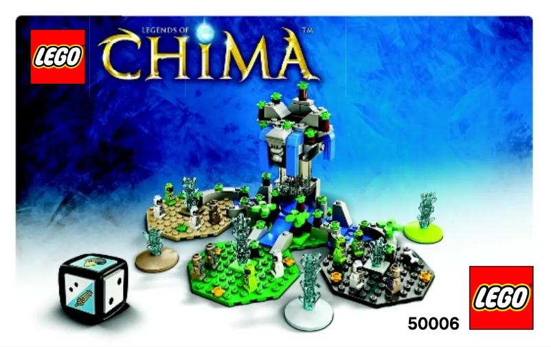 Page 1 de la notice Manuel utilisateur Lego Legends of Chima 50006