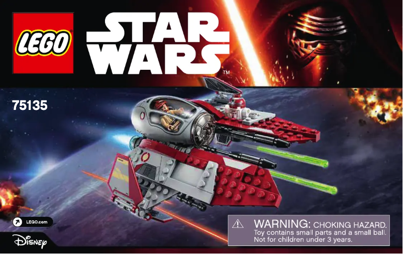 Image de la première page du manuel de l'appareil Star Wars 75135