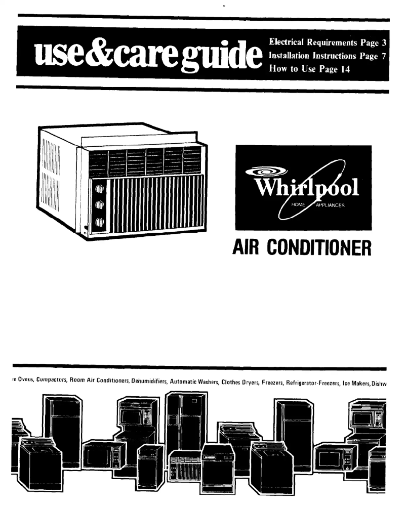 Image de la première page du manuel de l'appareil AC2504XS0