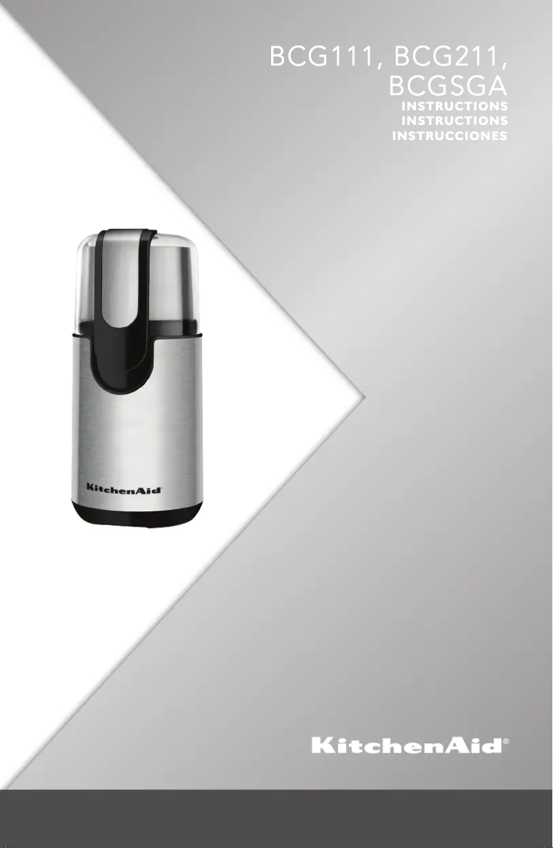 Page 1 de la notice Guide d'installation KitchenAid BCG111