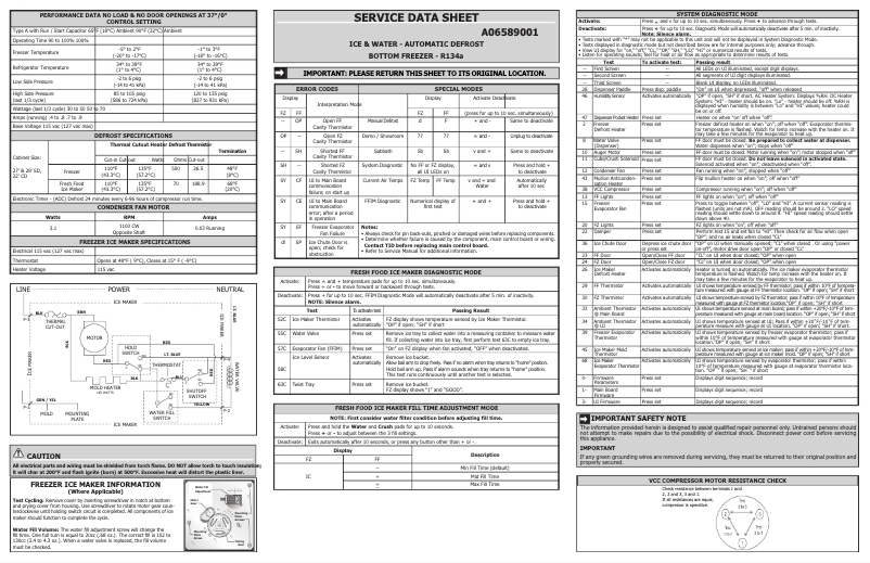 Page n°1 - Guide d'installation Frigidaire LGHB2867TD