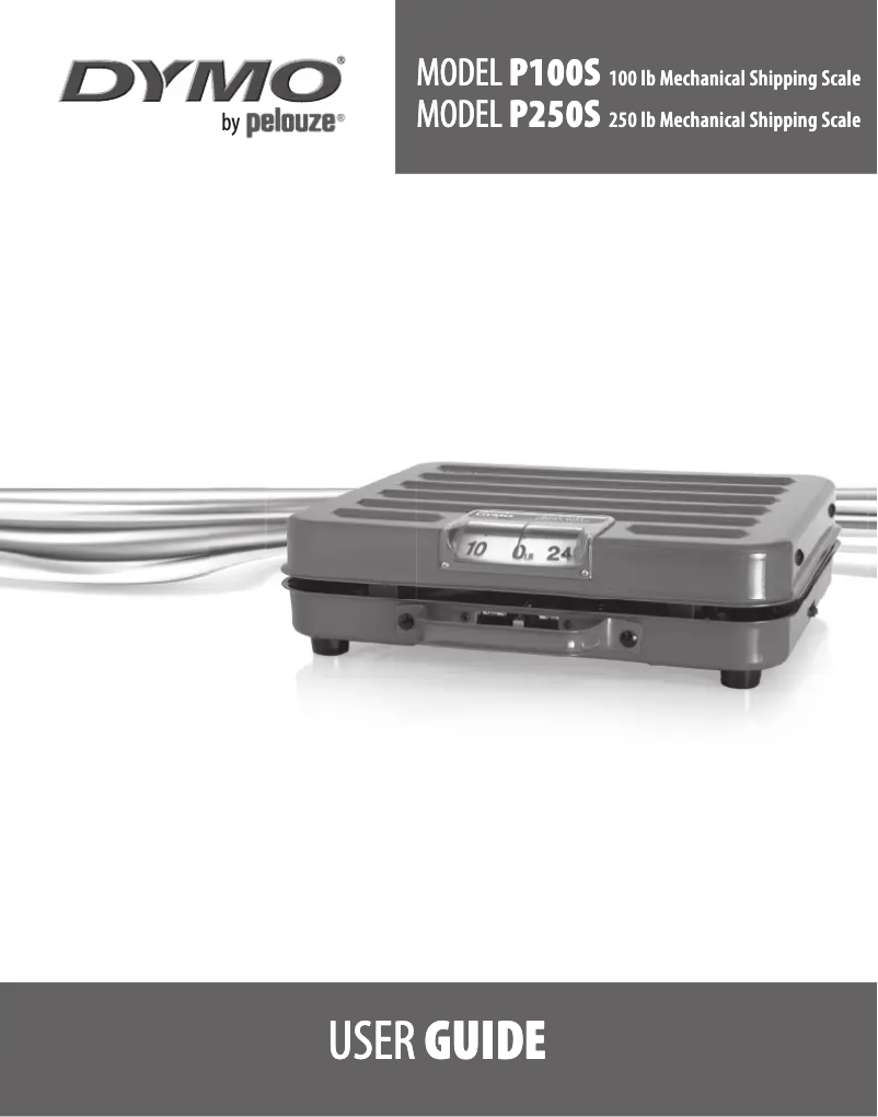 Page n°1 - Manuel utilisateur Dymo P100S