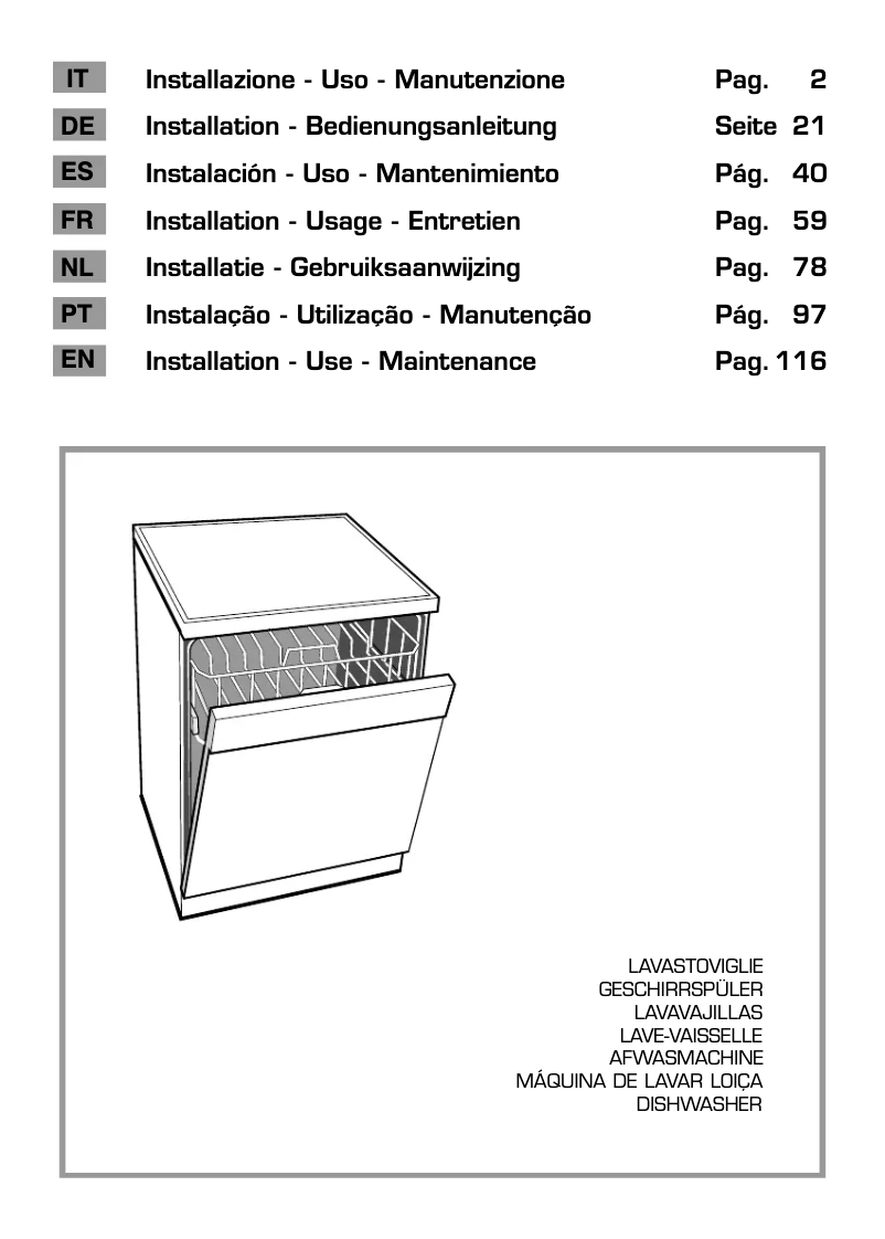 Page 1 de la notice Manuel utilisateur Candy CDS 2DS35W