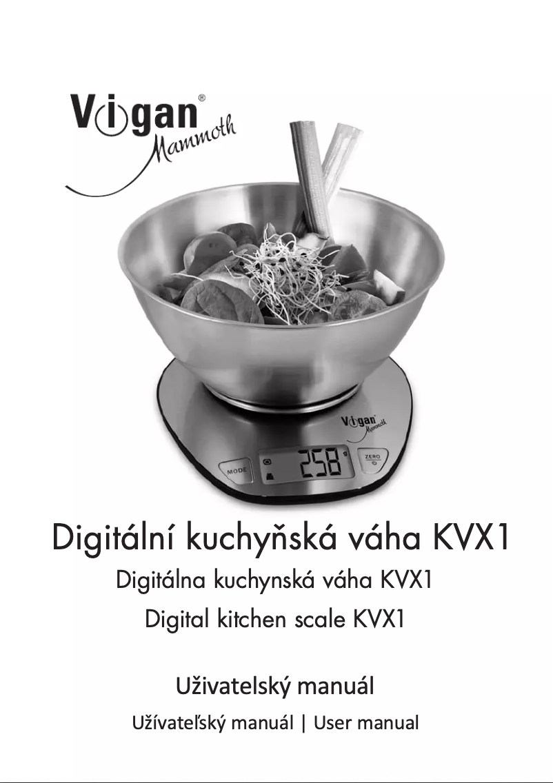 Page n°1 - Manuel utilisateur Vigan Mammoth KVX1