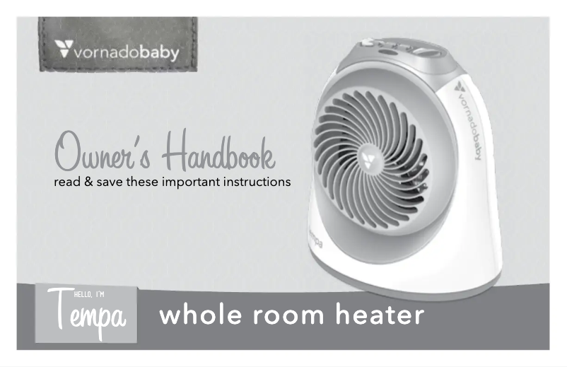 Image de la première page du manuel de l'appareil Tempa