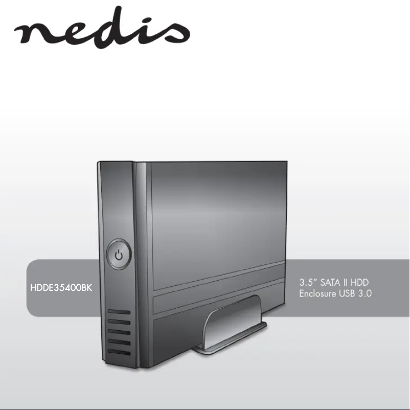 Page n°1 - Manuel utilisateur Nedis HDDE35400BK