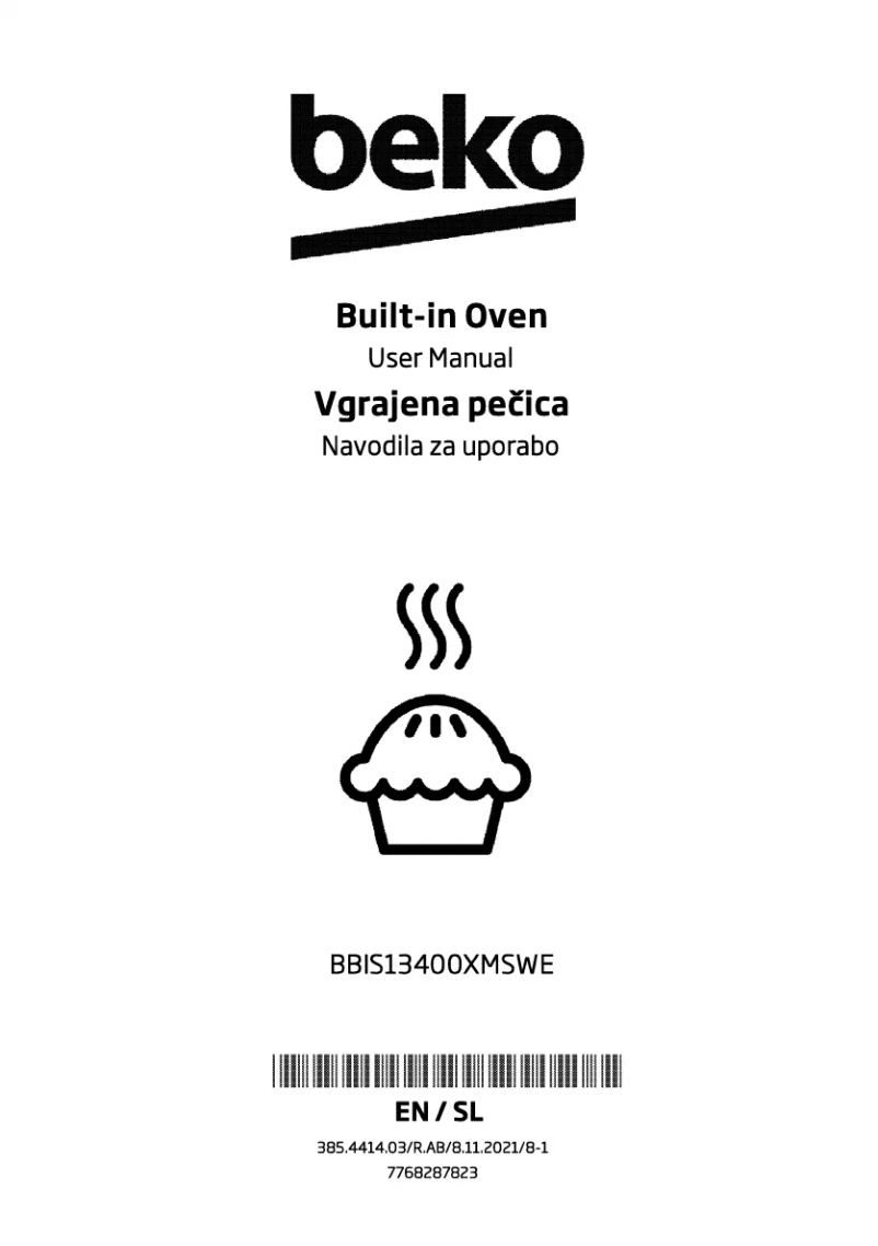 Page 1 de la notice Manuel utilisateur Beko BBIS13400XMSWE