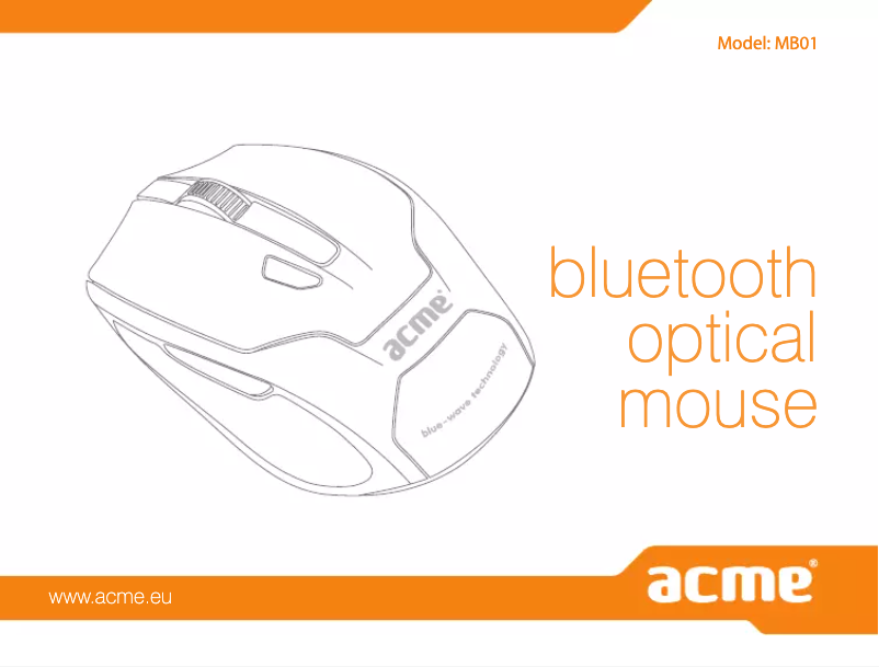 Page n°1 - Manuel utilisateur Acme Made MB01