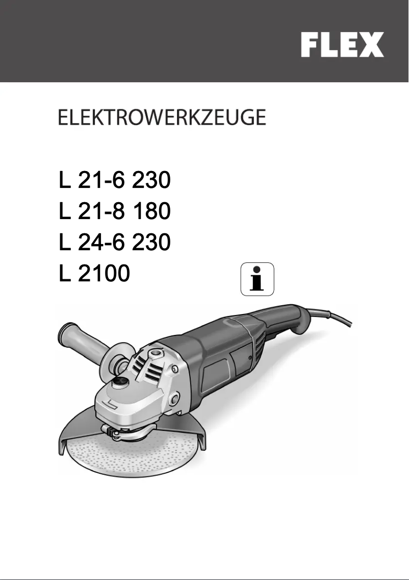 Page n°1 - Manuel utilisateur Flex L 21-6 230