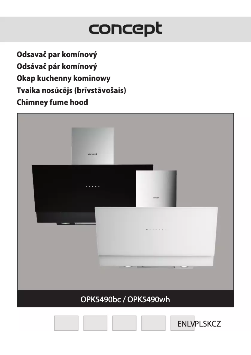 Image de la première page du manuel de l'appareil OPK5490BC