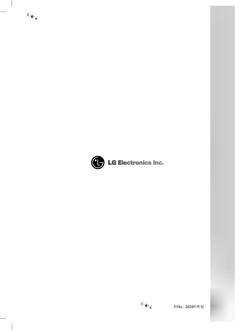 Página 1 del manual Manual de usuario LG V-CB361HT