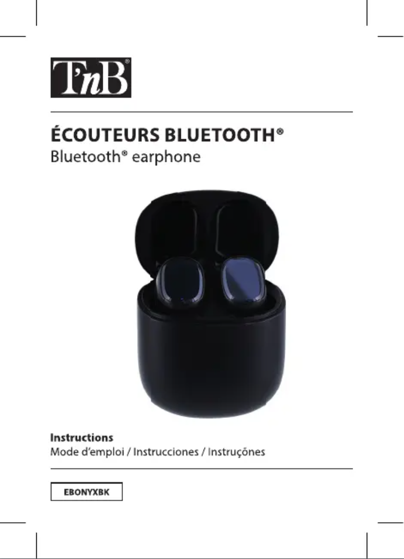 Page n°1 - Manuel utilisateur T'nB Onyx