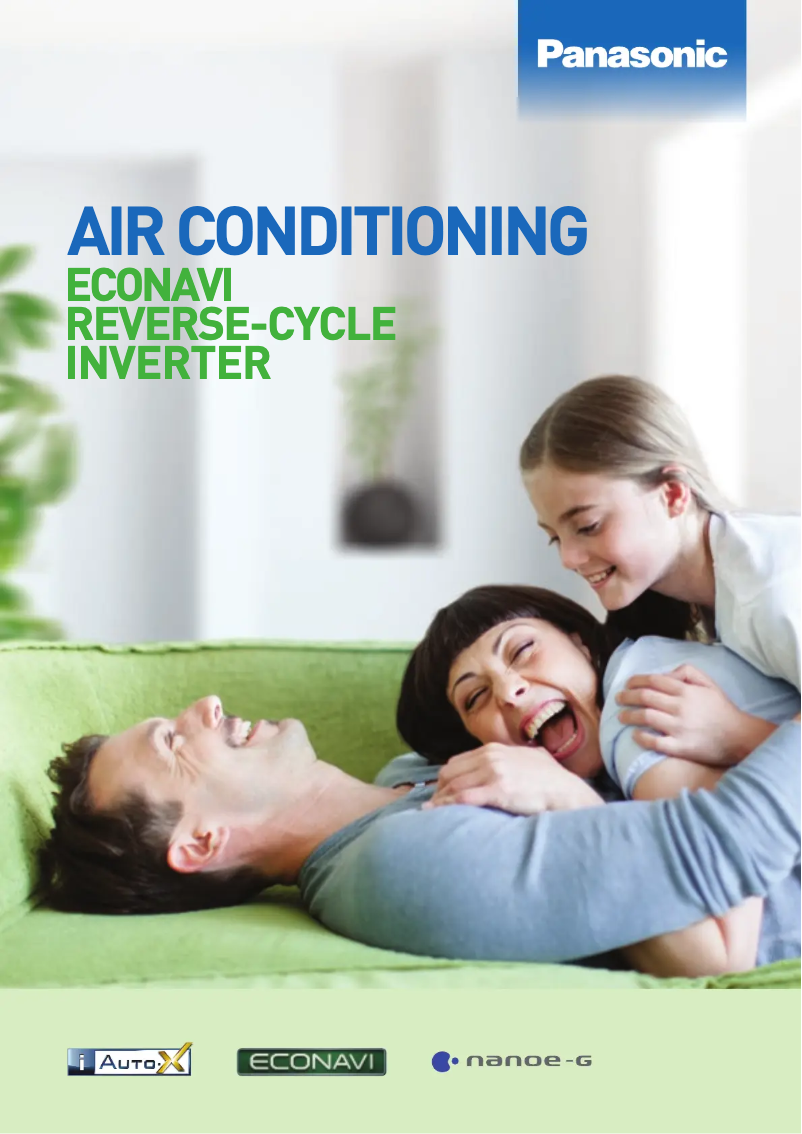 Page 1 de la notice Fiche technique Panasonic CU-Z28RKR