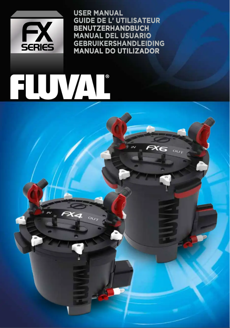 Page 1 de la notice Manuel utilisateur Fluval FX6
