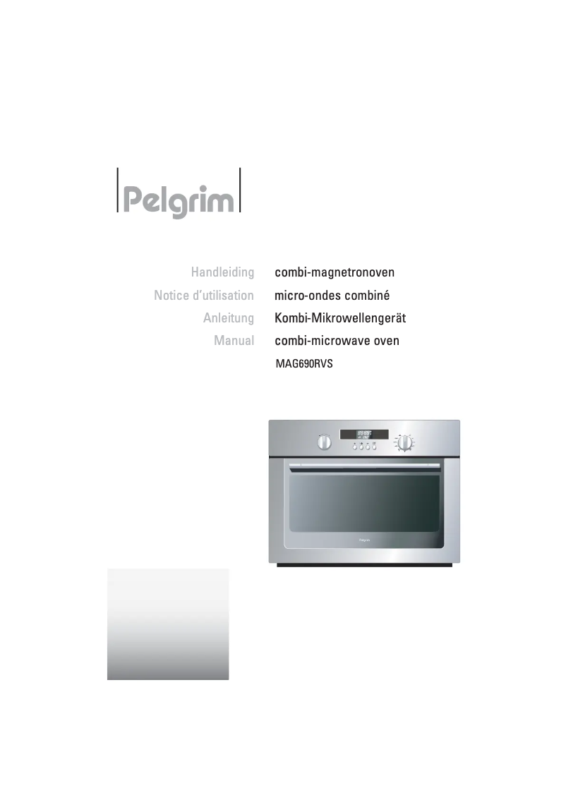 Page n°1 - Manuel utilisateur Pelgrim MAG690
