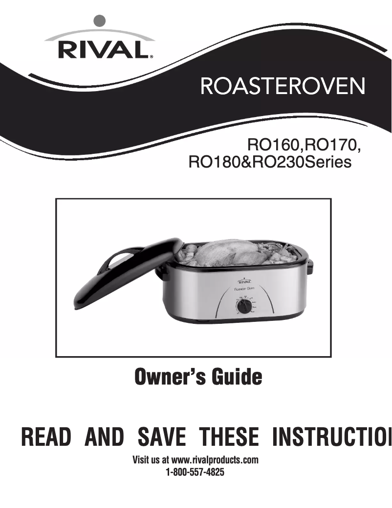 Page n°1 - Manuel utilisateur Rival RO170