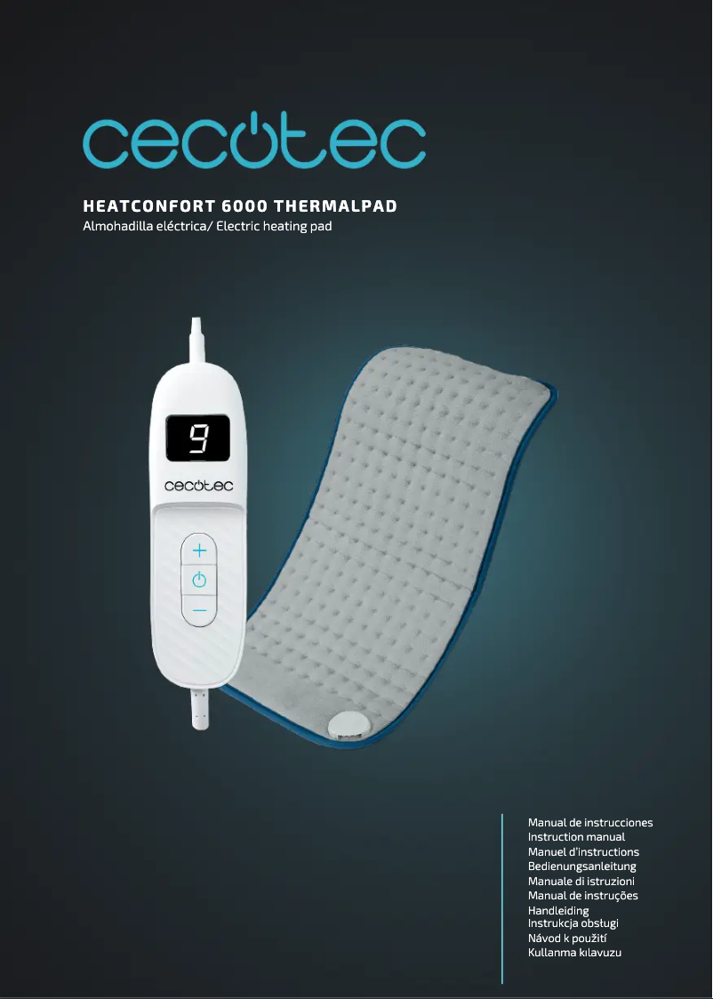 Image de la première page du manuel de l'appareil HeatConfort 6000 ThermalPad