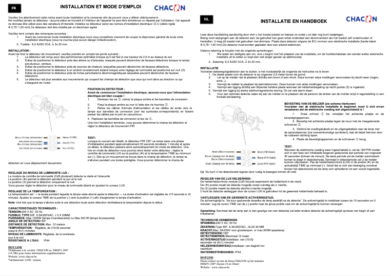 Image de la première page du manuel de l'appareil 34305