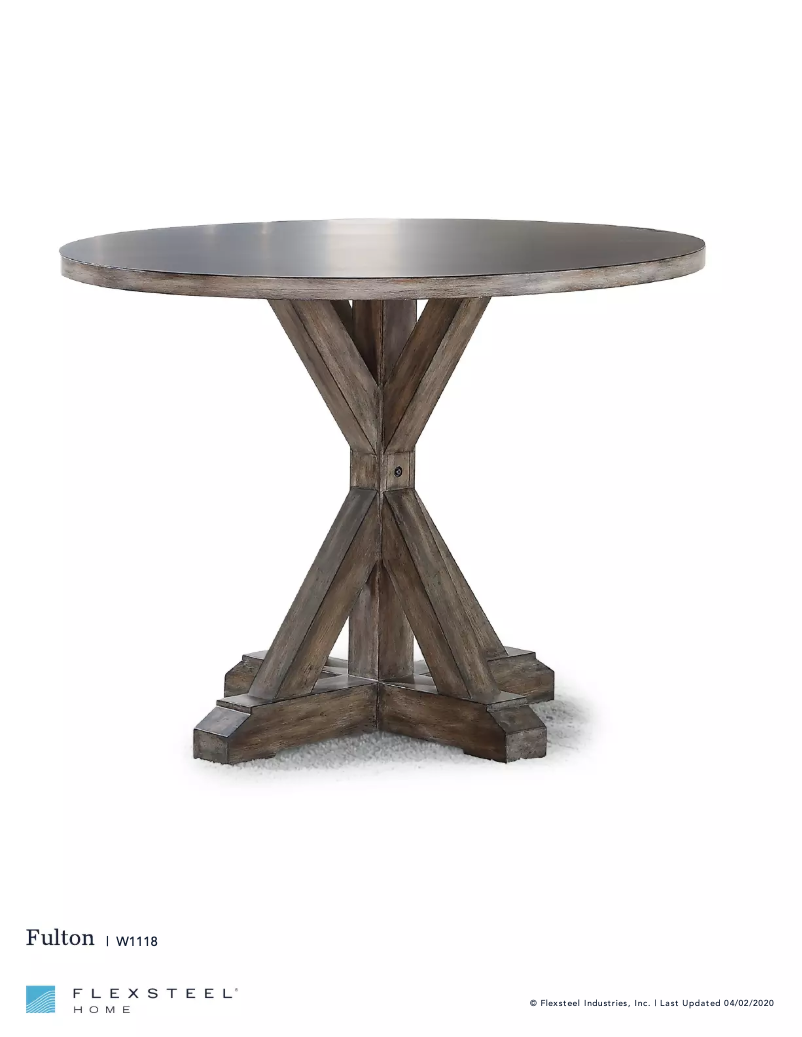 Image de la première page du manuel de l'appareil Fulton W1118-836