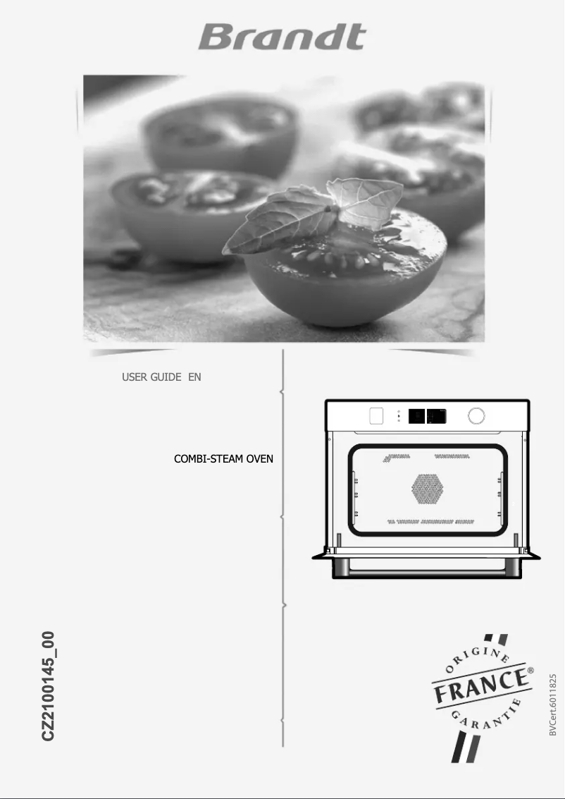 Page n°1 - Manuel utilisateur Brandt BKR7580G