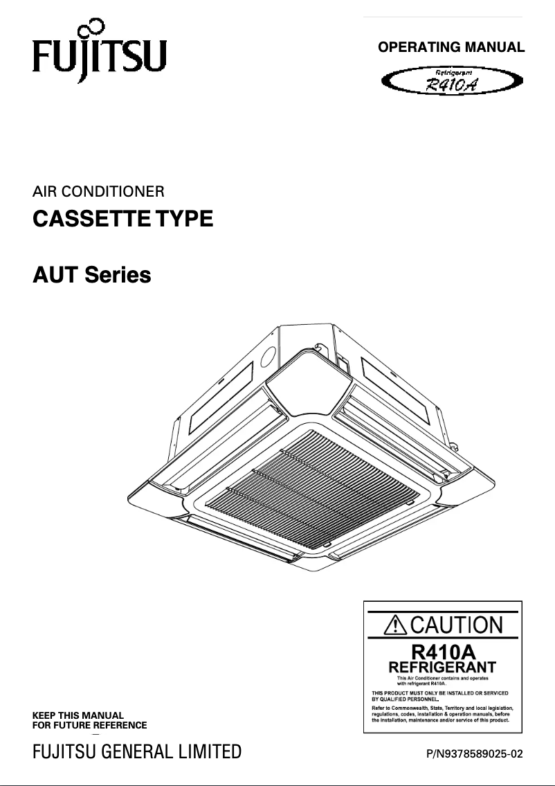 Image de la première page du manuel de l'appareil AUTA36LCLU