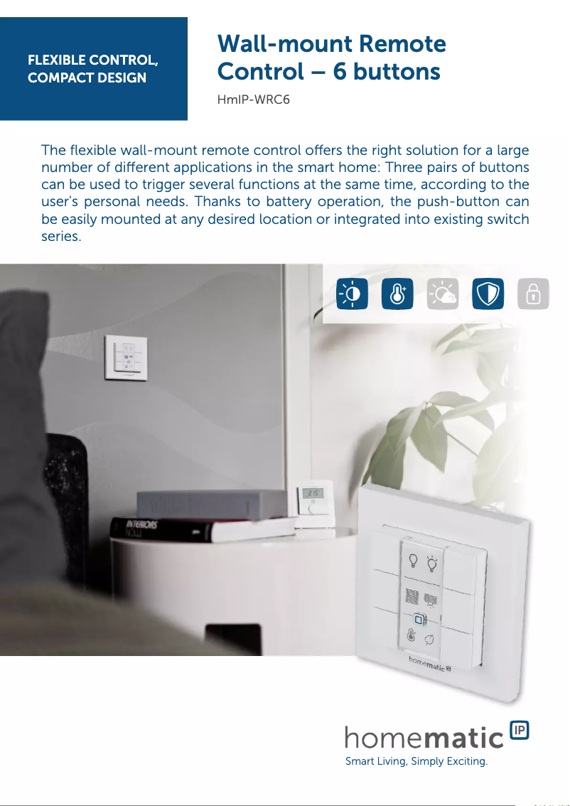 Image de la première page du manuel de l'appareil HMIP-WRC6