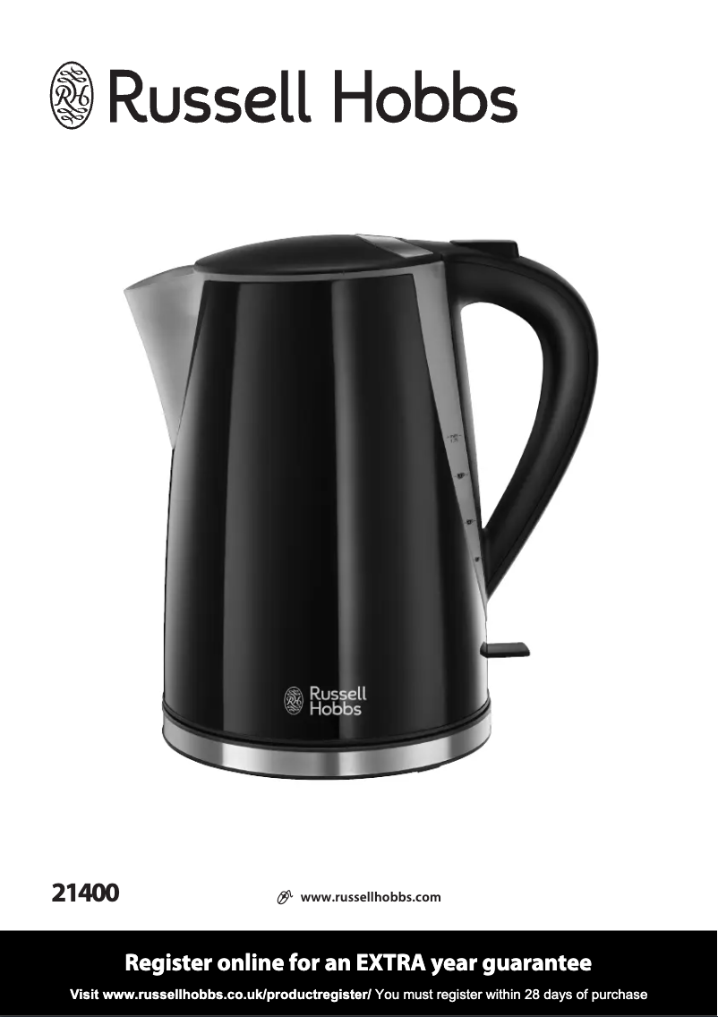 Página 1 del manual Manual de usuario Russell Hobbs 21400