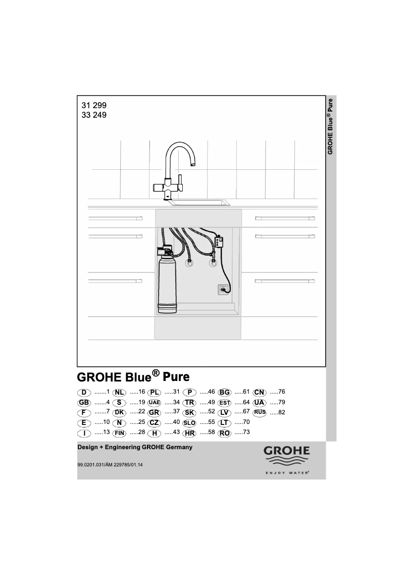 Página 1 del manual Manual de usuario Grohe 31299DC1