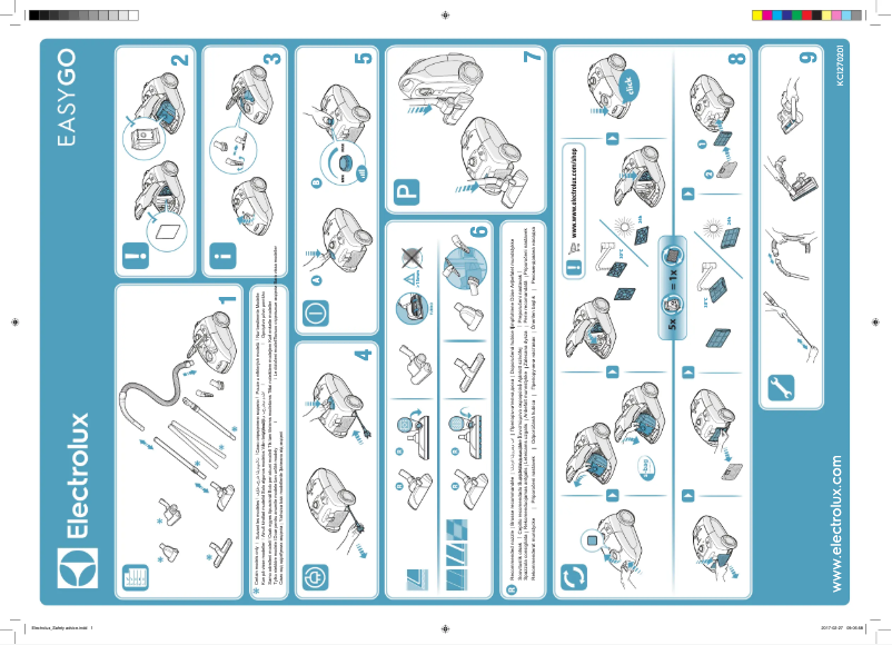 Página 1 del manual Manual de usuario Electrolux EEG41CB