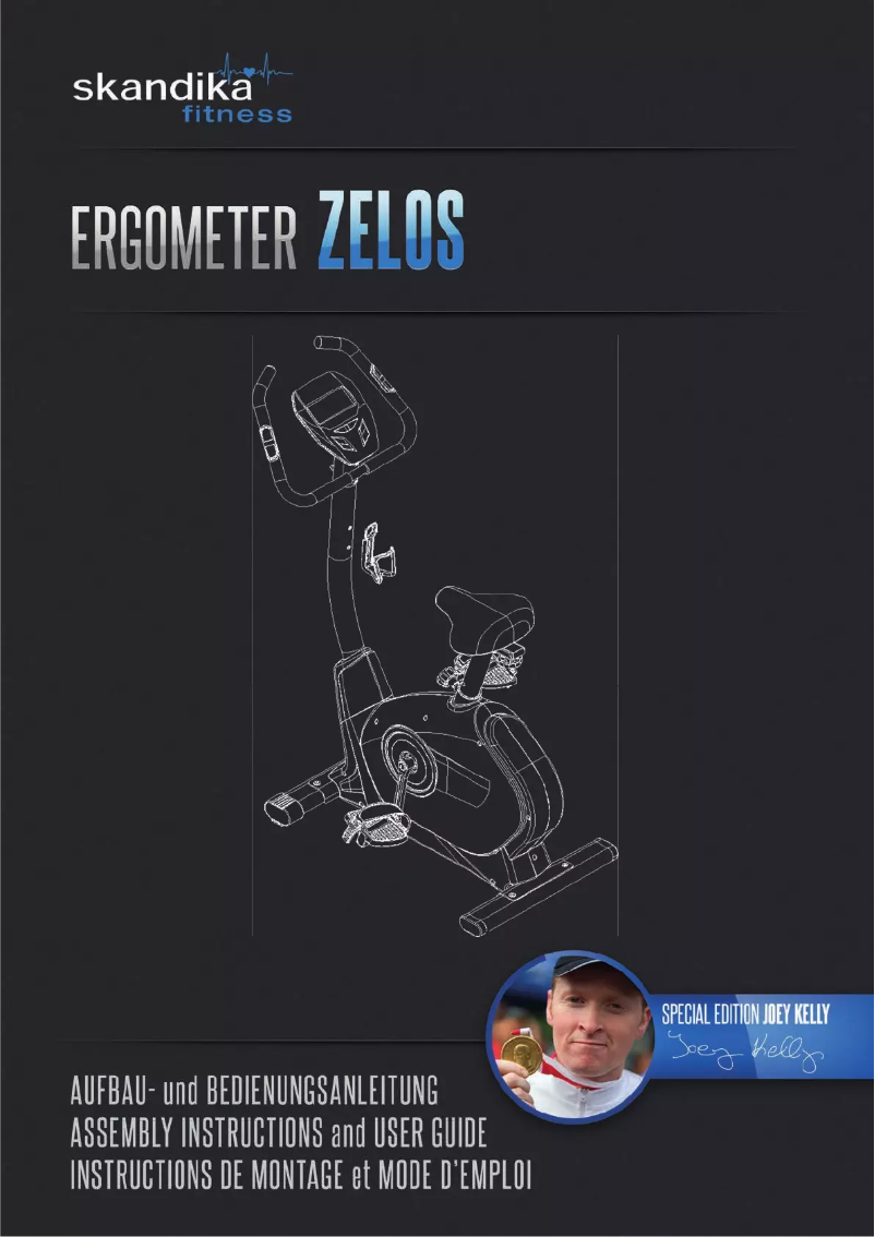 Image de la première page du manuel de l'appareil Zelos SF-1850