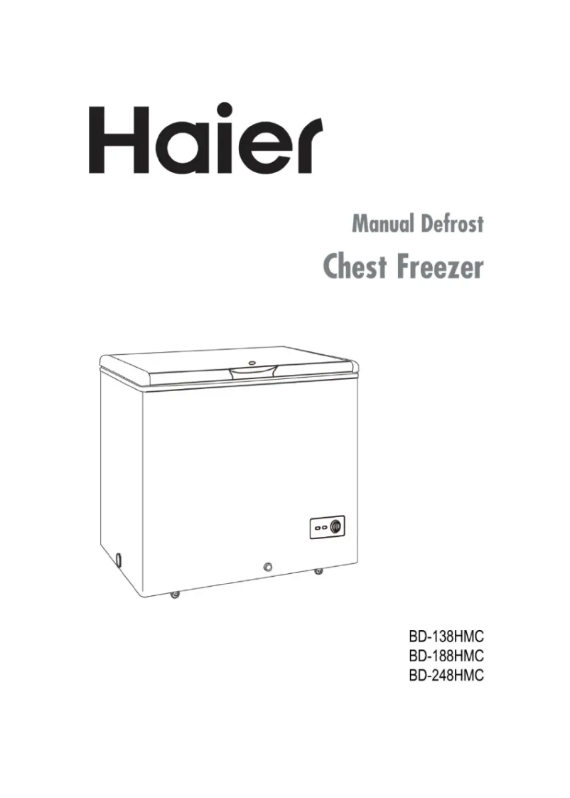 Page n°1 - Manuel utilisateur Haier BD-138HMC
