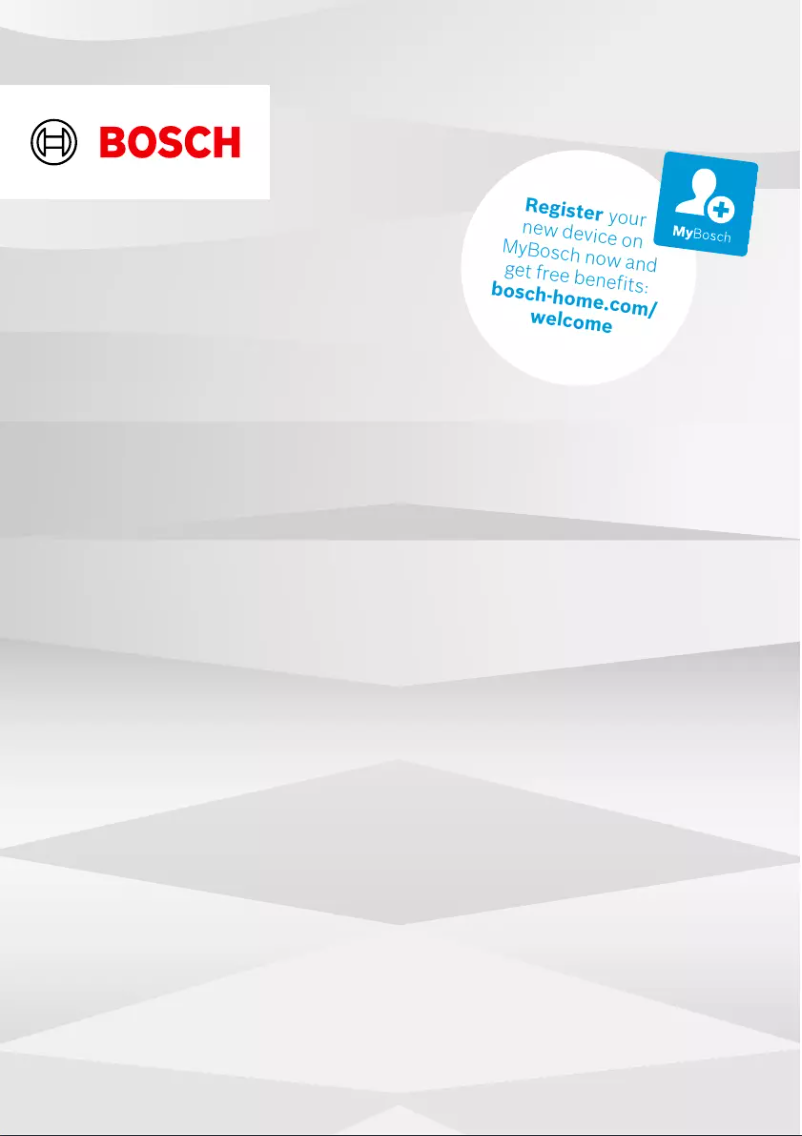 Página 1 del manual Manual de usuario Bosch WGB254A0BY