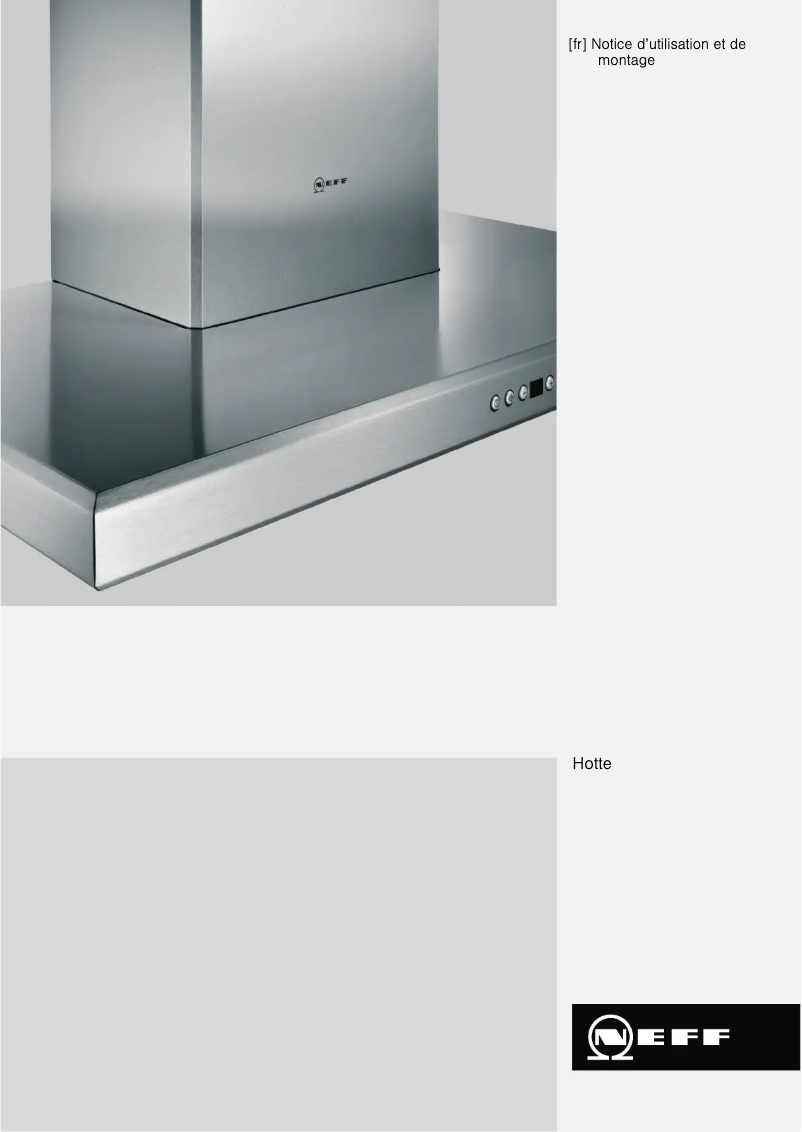 Image de la première page du manuel de l'appareil D79B21N1