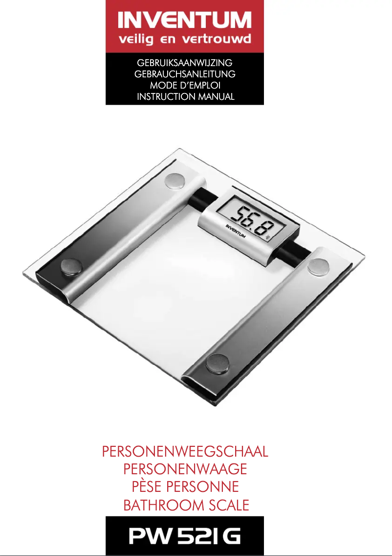 Page 1 de la notice Manuel utilisateur Inventum PW521G