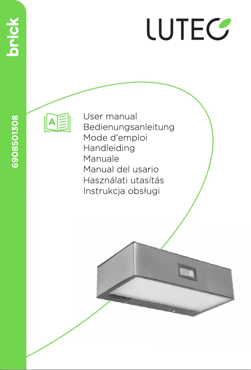 Page 1 de la notice Manuel utilisateur Lutec Brick