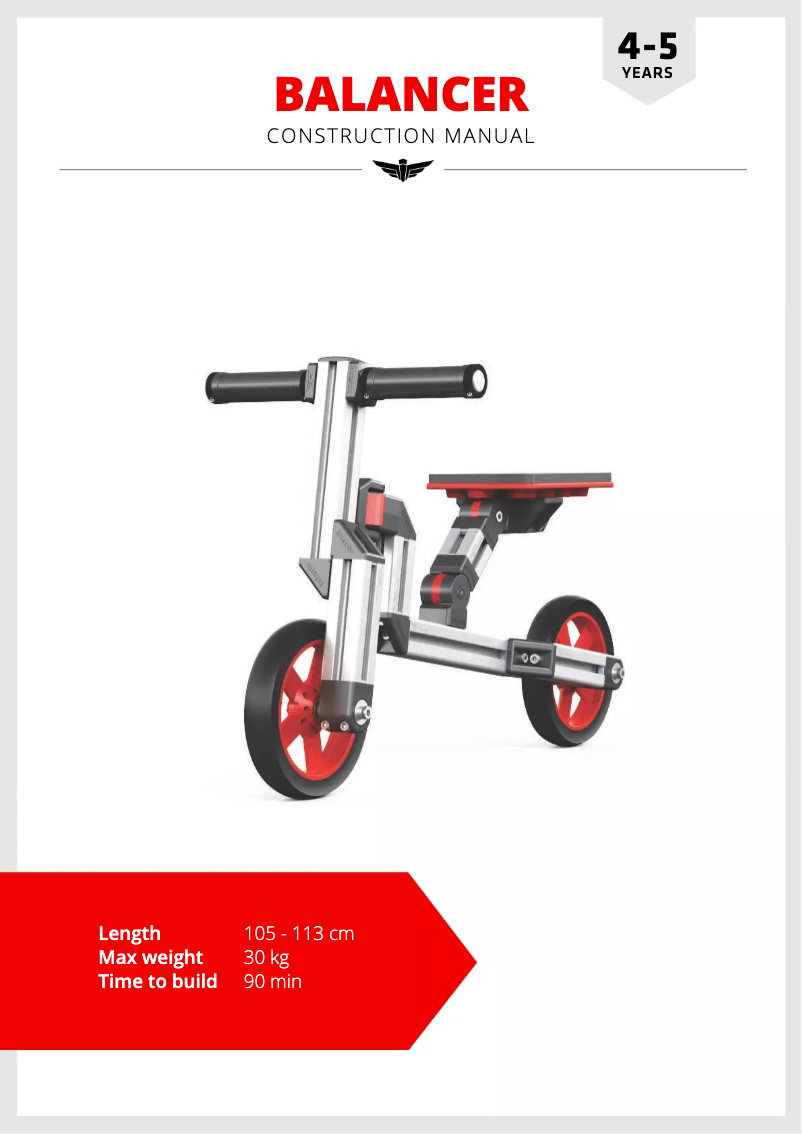 Page n°1 - Manuel utilisateur Infento Master Creator Kit Balancer