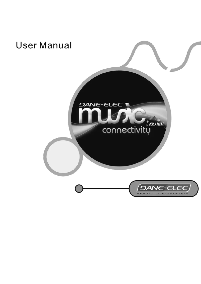 Page 1 de la notice Manuel utilisateur Dane-Elec Music connectivity