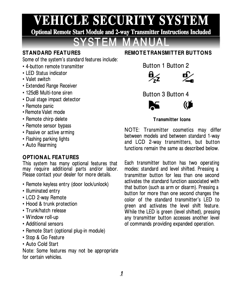 Page 1 de la notice Manuel utilisateur Pyle PWD501