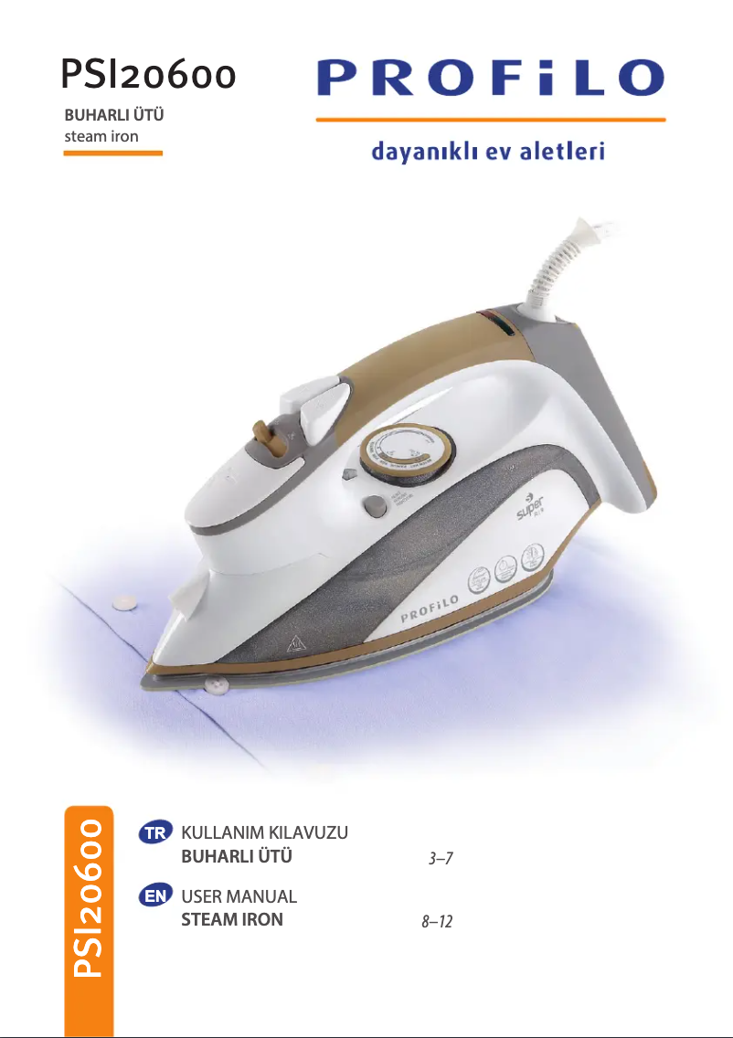 Page 1 de la notice Manuel utilisateur Profilo PSI20600