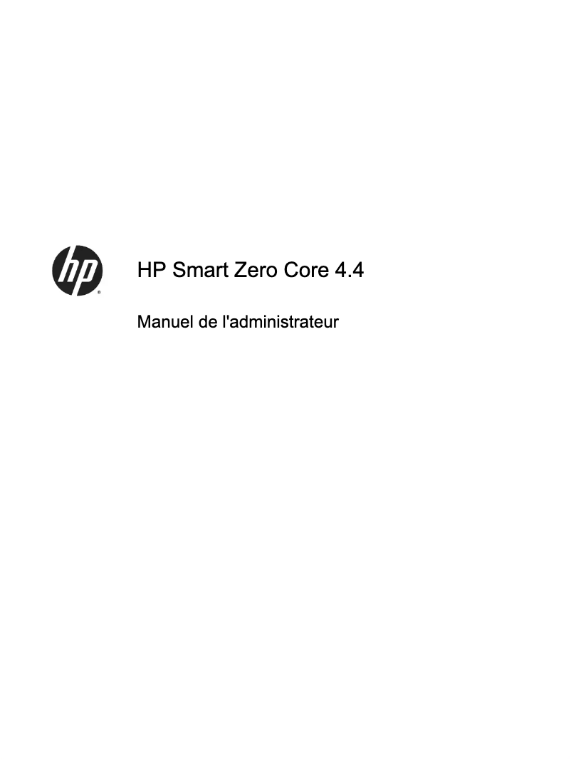 Page n°1 - Manuel utilisateur HP t410