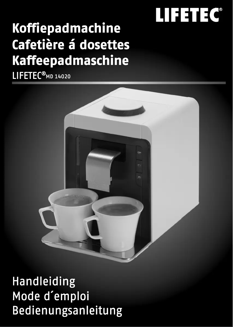 Page 1 de la notice Manuel utilisateur Medion MD 14020