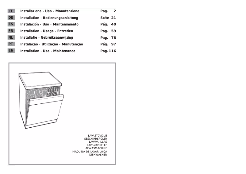 Page n°1 - Manuel utilisateur Candy CDS 220 X/1-S