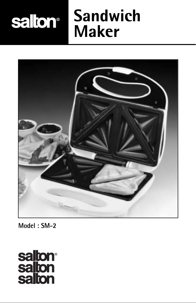 Imagen de la primera página del manual del dispositivo SM-2